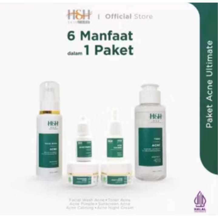 Paket Ampuh Atasi jerawat By Dr. KAMILA | H&H SKINCARE | ORIGINAL 100%