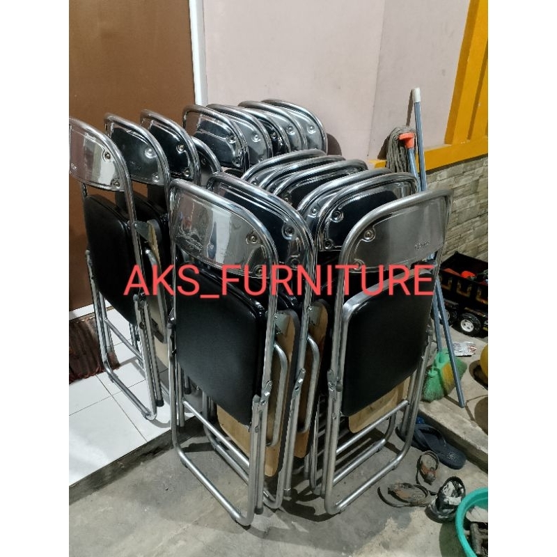 Kursi Lipat Kuliah, Kursi Belajar, Kursi Kampus, Kursi Kantor Stanlist [ Rekondisi] Tanpa Rak Bawah