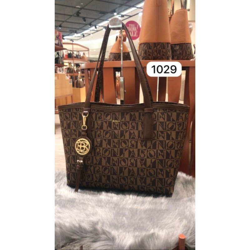 Bonia Original tote bag size L logo B SALE