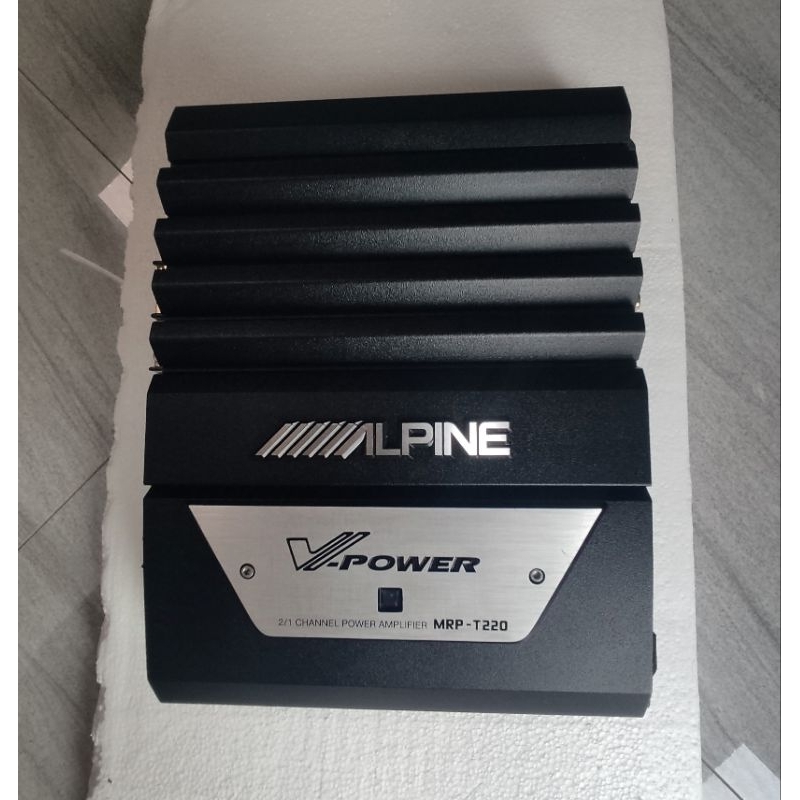Alpine MRP- T220 V-Power amplifier 2/1 Chanel 
