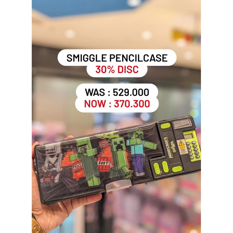 

pencil case kotak pensil smiggle 1000% asli