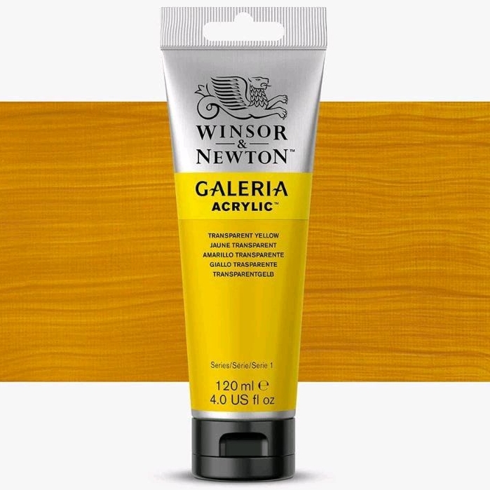 

GALERIA ACRYLIC 120 ML TRANSPARENT YELLOW WINSOR & NEWTON