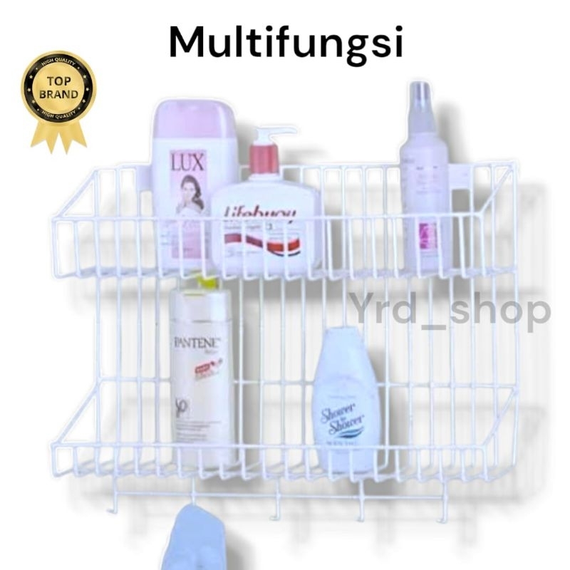 Big Sale Rak Bumbu 2 Susun Rak Dapur Rak Botol Rak Bumbu Gantung Rak Tempel Rak Besi