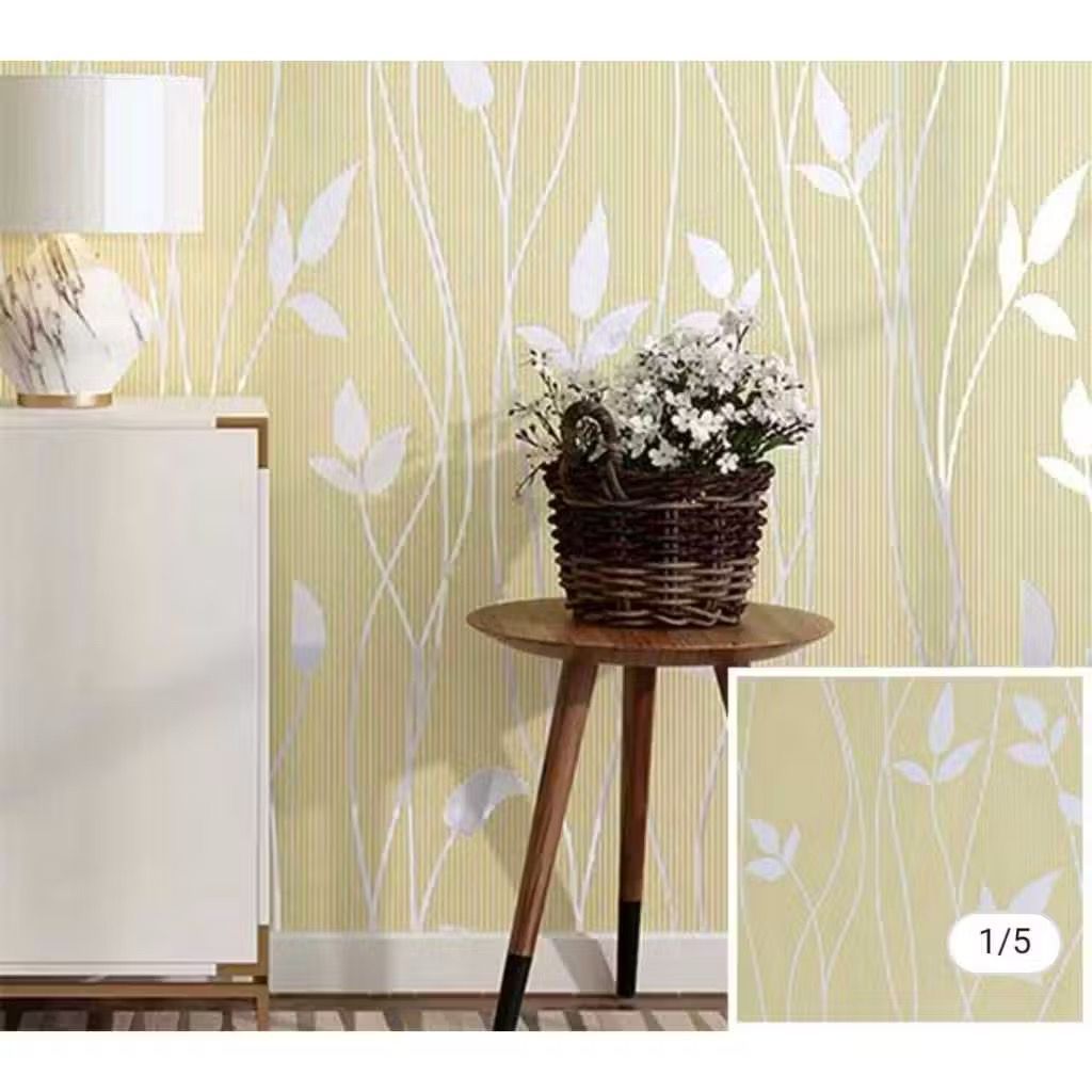 WallpaperDinding/WallpaperDindingStiker/StikerDindingMotifDaunSimple/StikerDinding