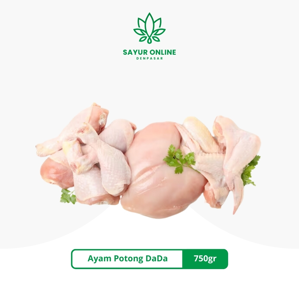 

Daging Ayam Potong Dada 750gr - Sayur Online Denpasar