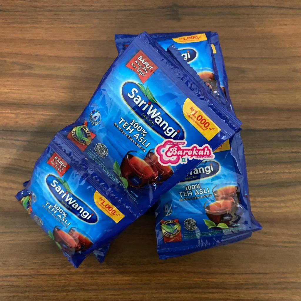 

SARIWANGI TEH CELUP [1 Renceng 6 Sachet] 4 Kantong Teh