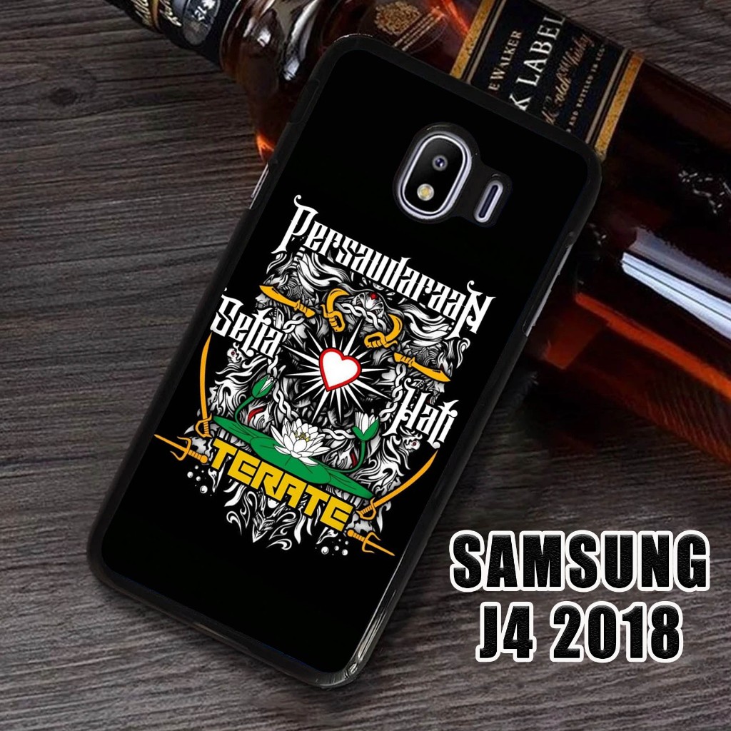 Case Glossy , Case Samsung J4 2018  , Motif Wallpaper PSHT Keren- Silikon - Case Glossy - Casing - T