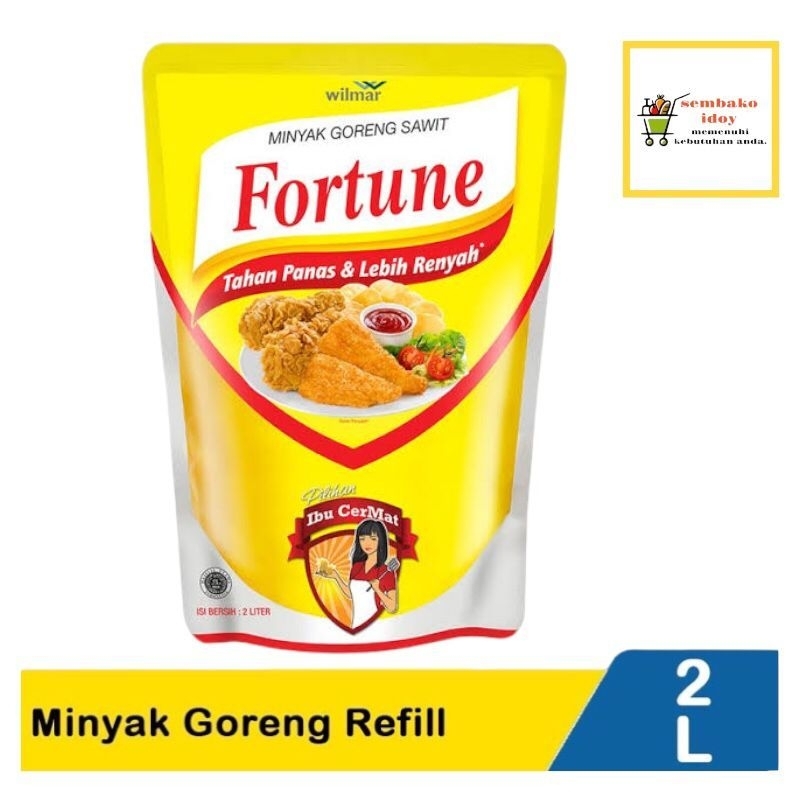 

Fortune,Sovia,Sania,Filma minyak goreng pouch 2lt