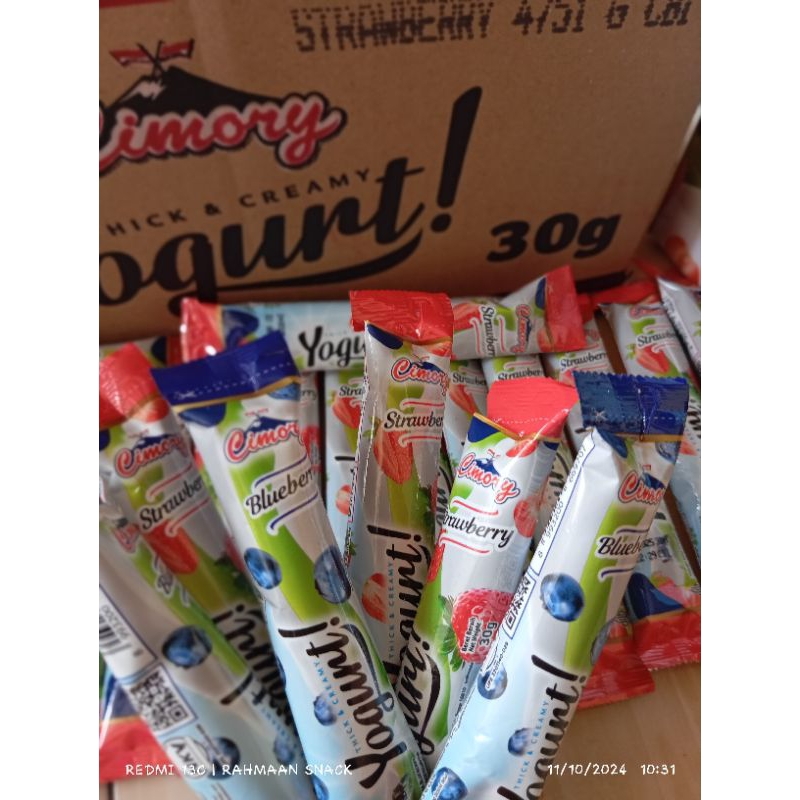 

1 karton 100pcs Cimory stick kemasan baru 30g stroberi bluberi