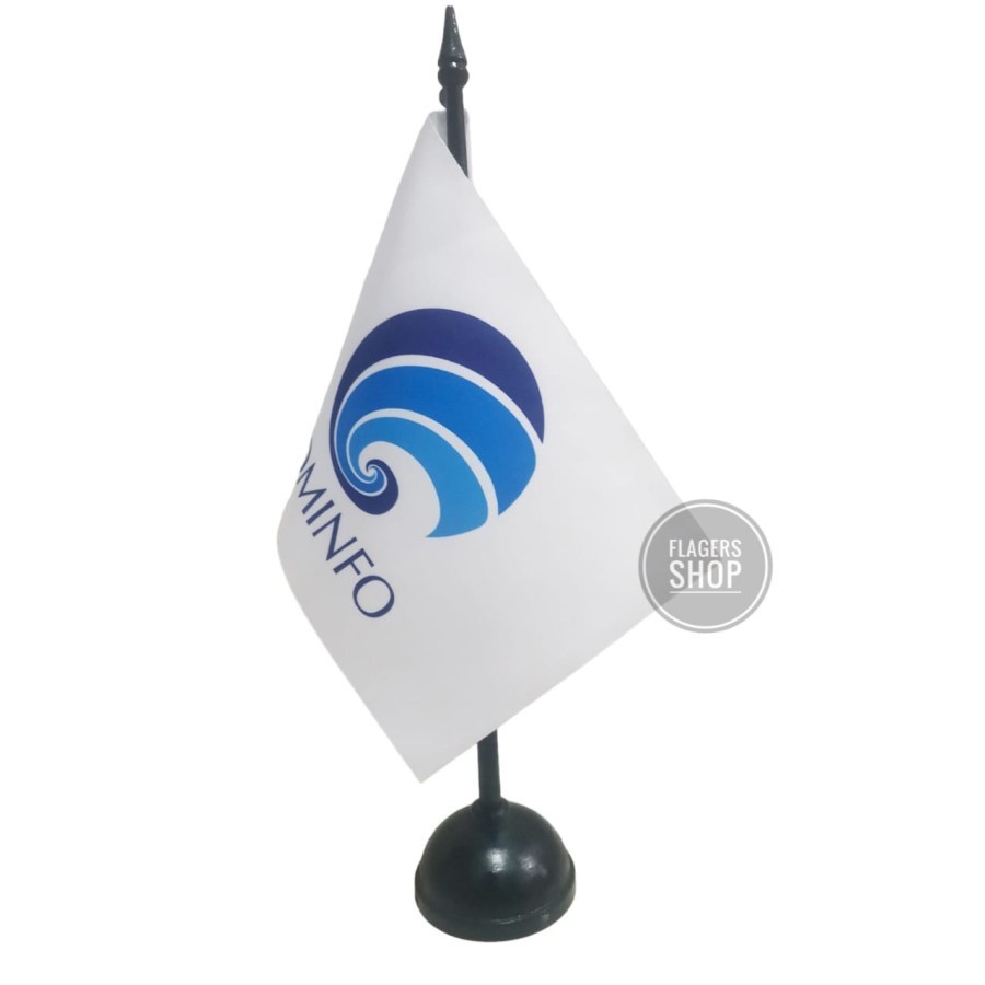 

Bendera Meja Kominfo + Tiang Kayu