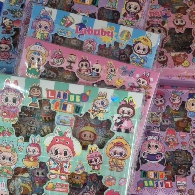 

STIKER BOX MOTIF LABUBU