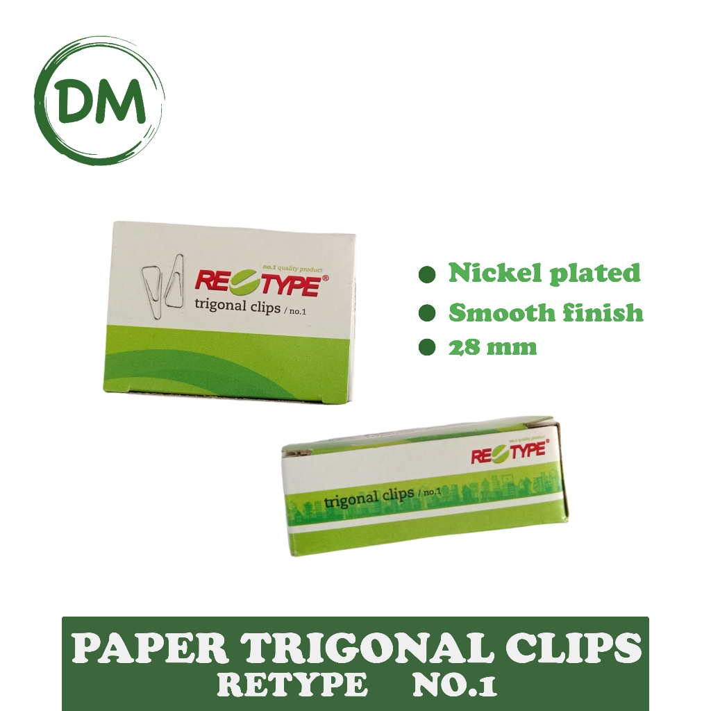 

RETYPE TRIGONAL CLIPS NO. 1
