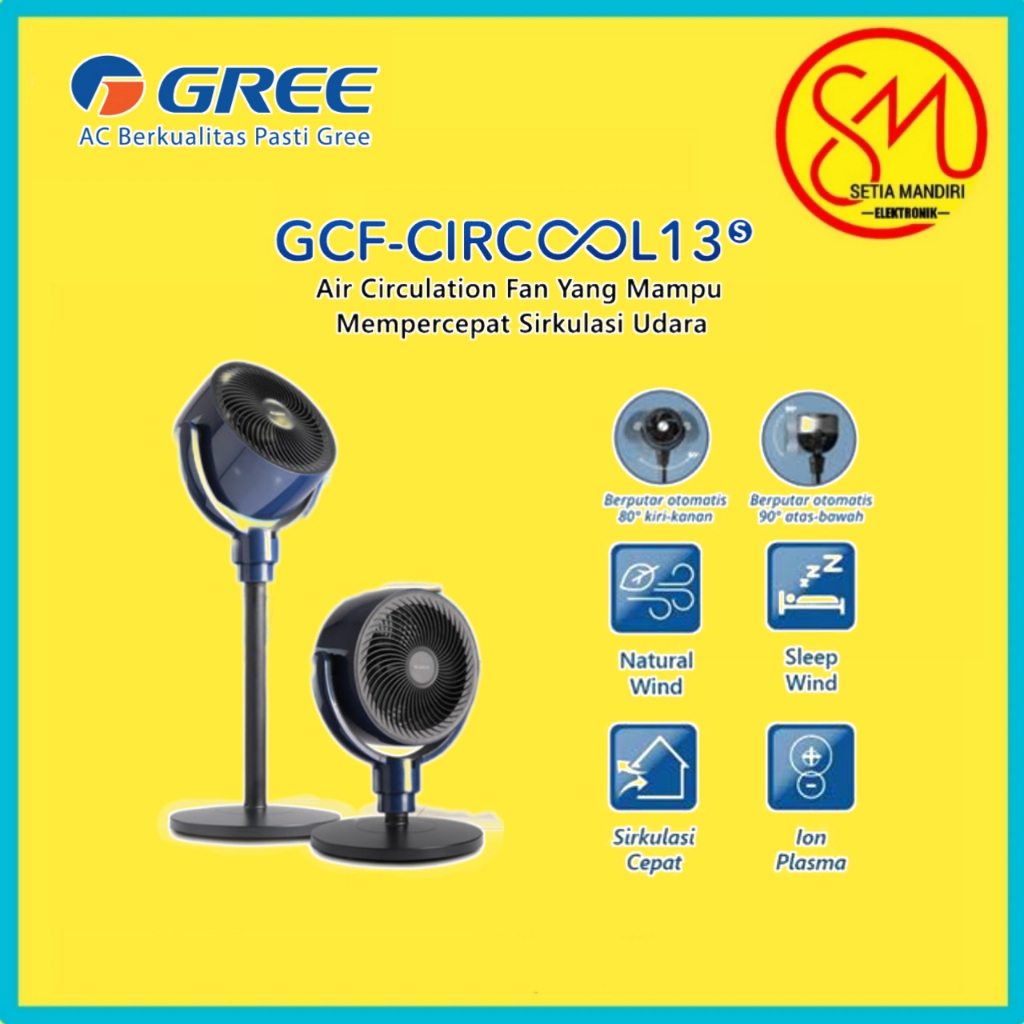 Gree GCF-CIRCOOL13S Kipas Angin Sirkulasi Udara