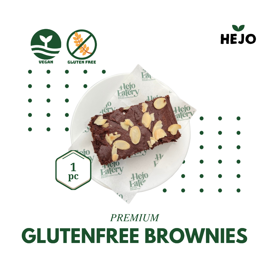 

Gluten Free Dark Choco Almond Brownies