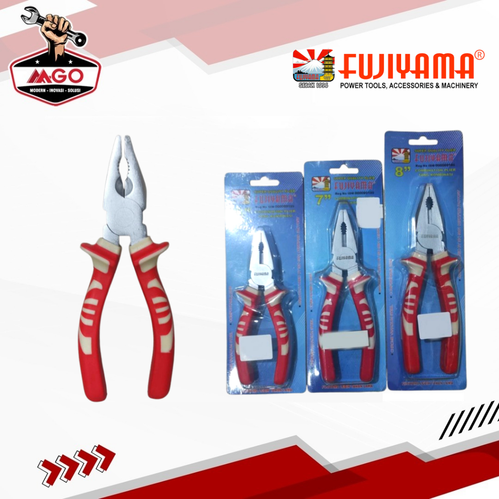 FUJIYAMA Tang Kombinasi (6" / 7" / 8")