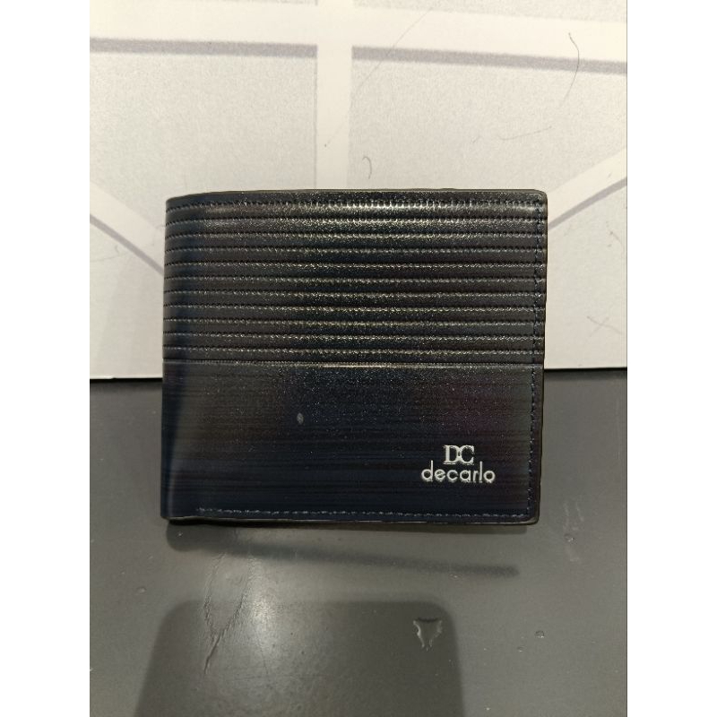 dompet pria decarlo bahan 80%kulit