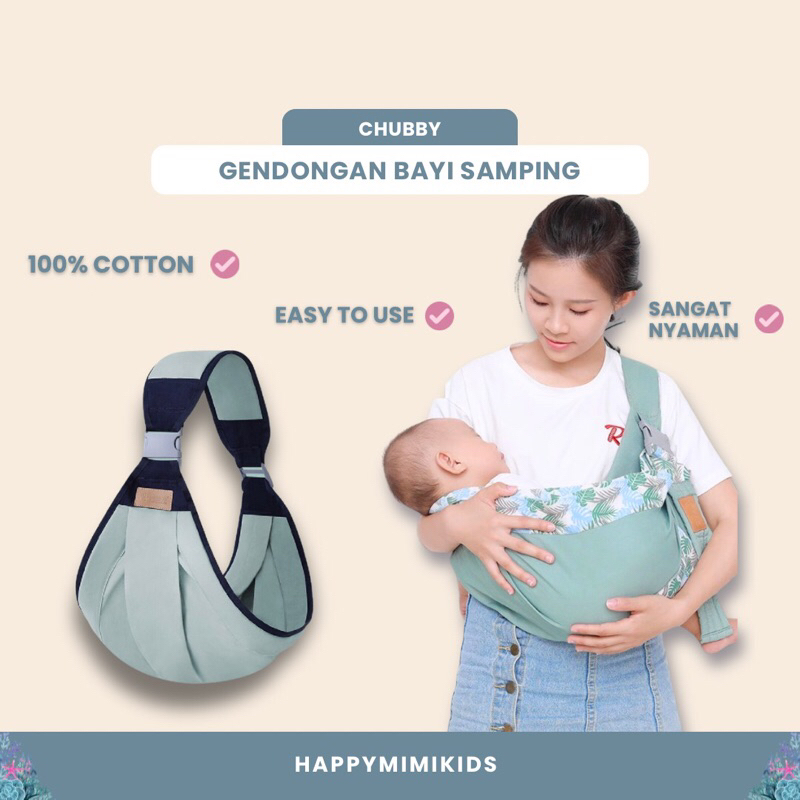 Chubby Baby Sling / Gendongan Kain Bayi Newborn