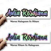 

Stiker Hologram/Produk Berkualitas/Harga Termurah