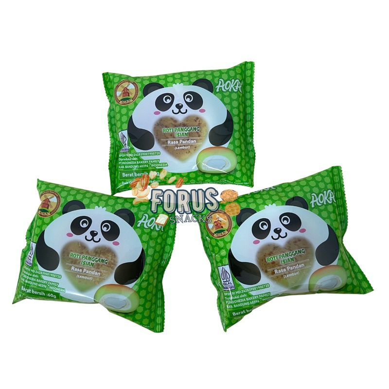 

AOKA Roti PANDA VIRAL TERBARU Tersedia Semua Varian Rasa TERMURAH