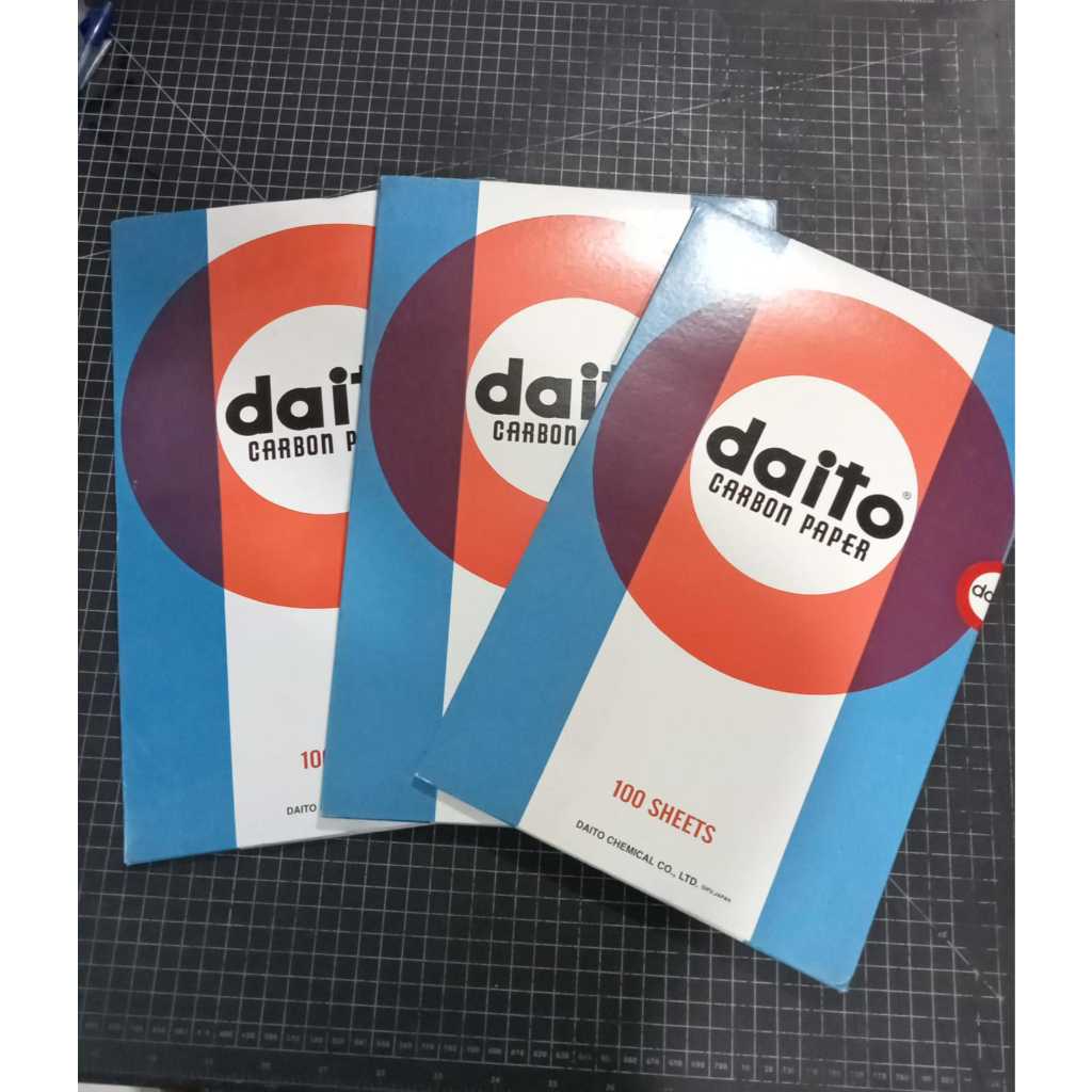 

Kertas Karbon DAITO / Carbon Paper DAITO 1 Pak isi 100 Lembar