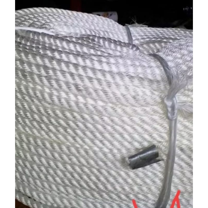 

Tali Nylon 6mm putih (10m)