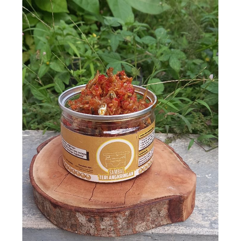 

Sambal Teri Angkringan Jam Pedas