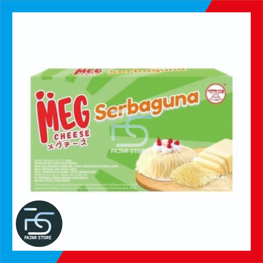 

Meg Keju Serbaguna 120gr | Meg Keju Serbaguna Cheddar 120 gr