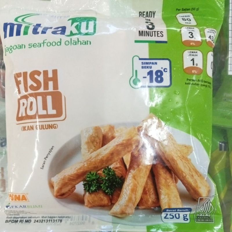 

MITRAKU FISHROLL 250GR