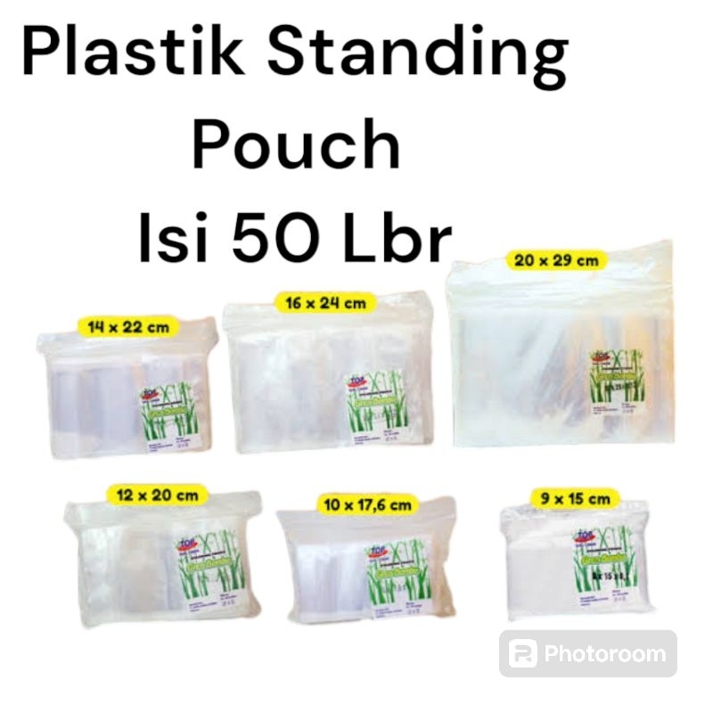 Standing Pouch Gren Bambu 10x17,6
