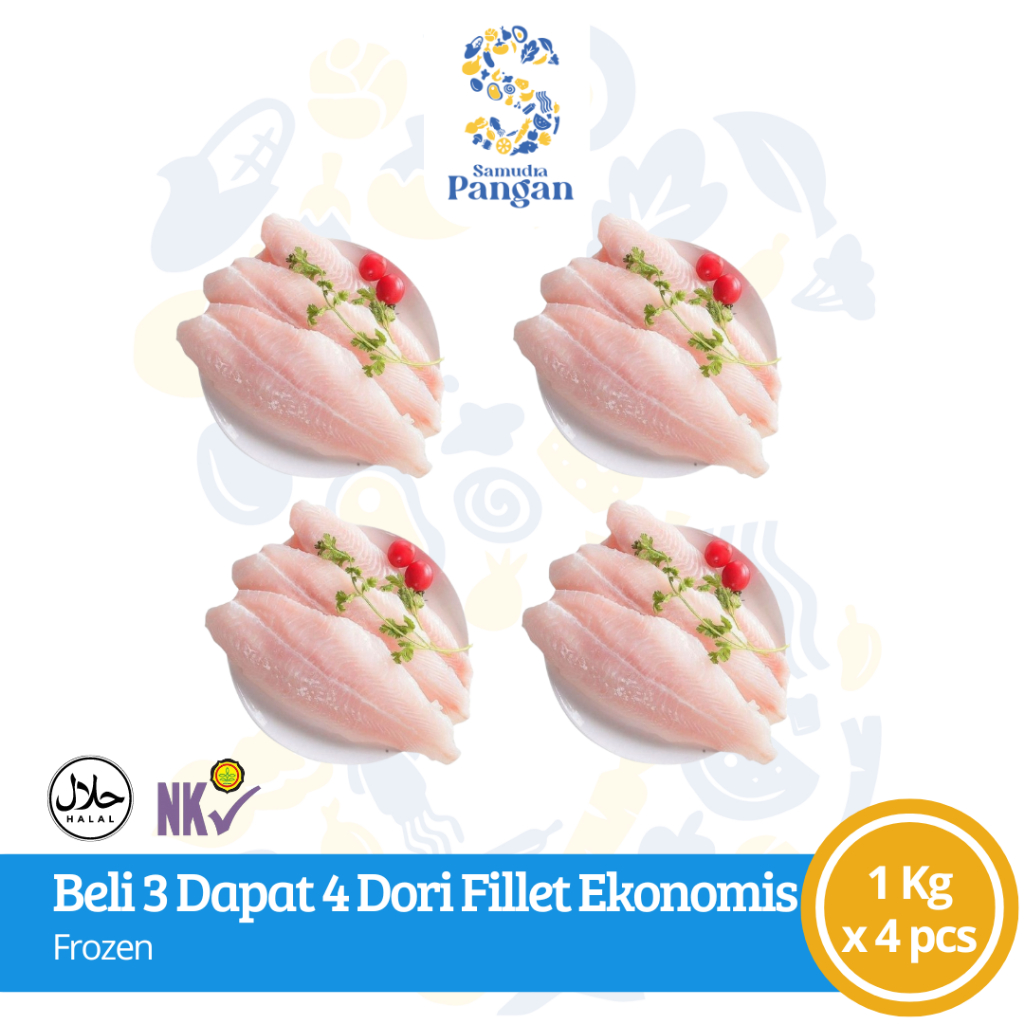 

Beli 3 Dapat 4 Pcs Dori Fillet 1 Kg Frozen Tangerang