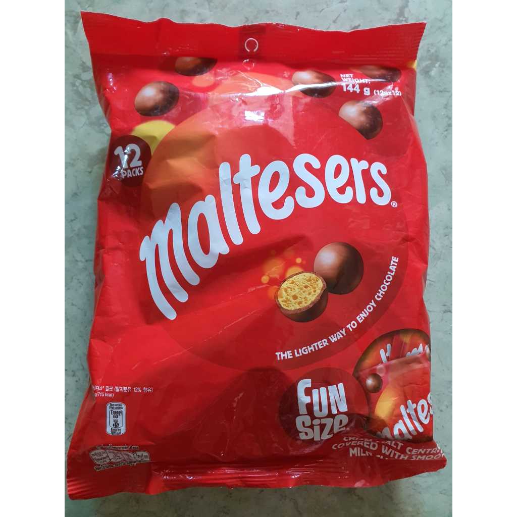 

Coklat Maltesers fun size Australia Milk Chocolate Per Pcs - IMPORT