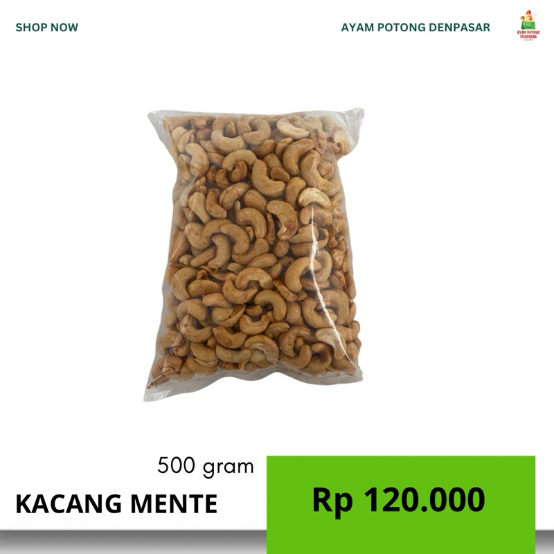 

KACANG METE enak & gurih 500 gram