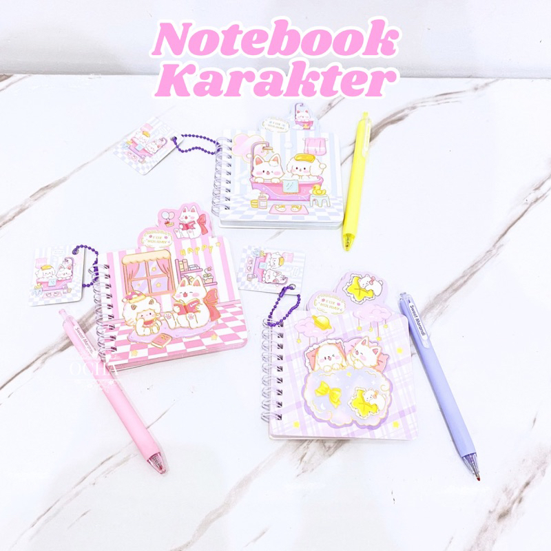 

Notebook Karakter - Notebook Karakter Murah (wajib baca deskripsi)