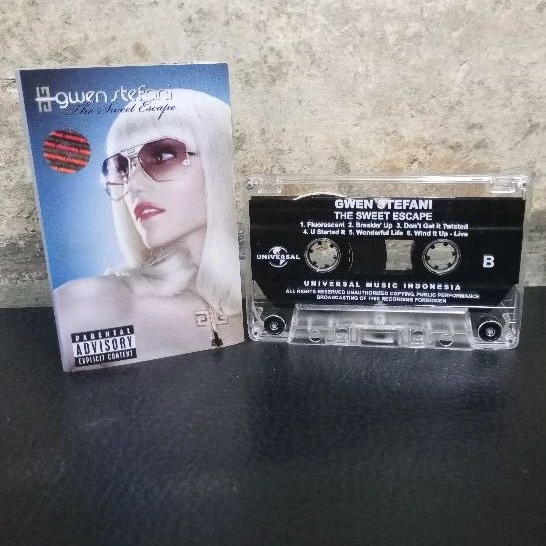 kaset pita Gwen VGC kaset pop