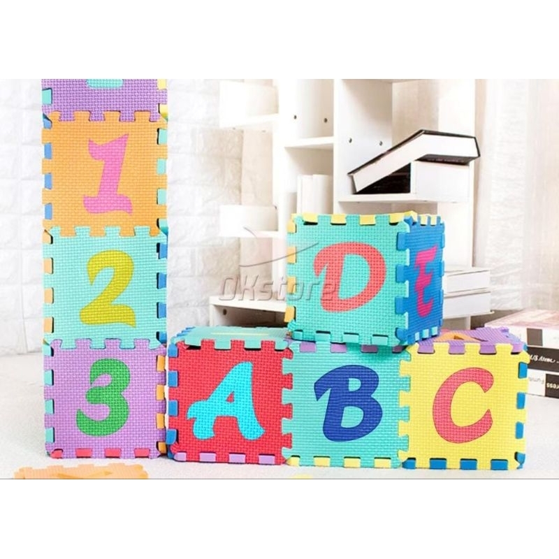 MATRAS PUZZLE/ EDUMATS GAMBAR/ EVAMAT MATRAS PUZZLE/PLAYMATE ANAK