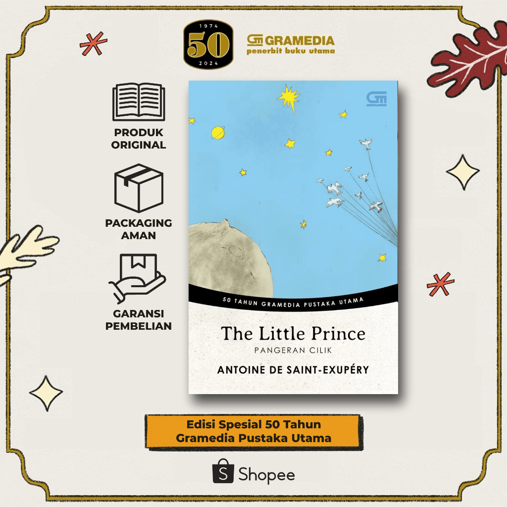 GPU - Pangeran Cilik (The Little Prince) (Edisi Cover Spesial HUT GPU 50 Tahun)