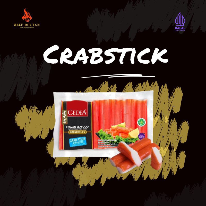 

Crabstik Cedea Premium 250gr | Stik Kepiting Cedea Frozen Food | Makanan Olahan Ikan Frozen | Frozen Food Cedea Crabstik | Olahan Ikan Cedea | Makanan Beku Olahan Halal