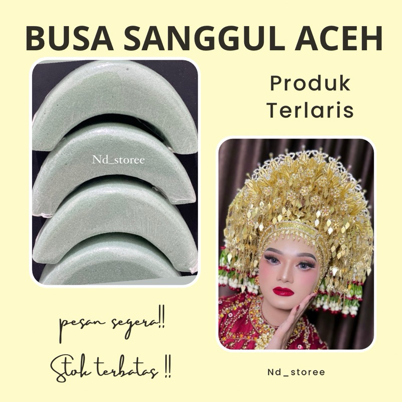 BUSA SANGGUL ACEH | BUSA SUNTING ACEH | SUNTING ACEH | SANGGUL ACEH