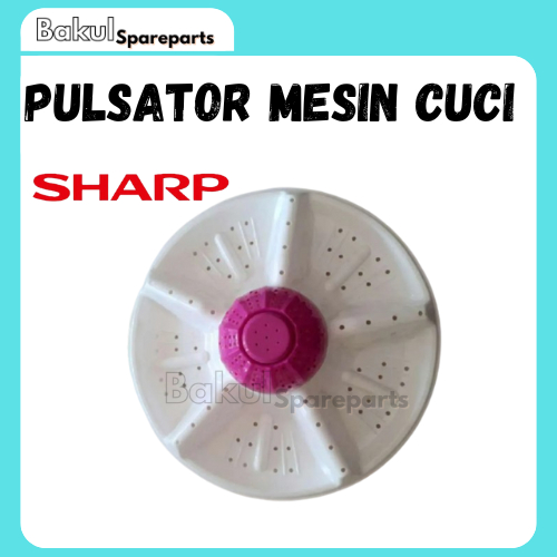 Pulsator Mesin Cuci Sharp / POLY 2 Tabung