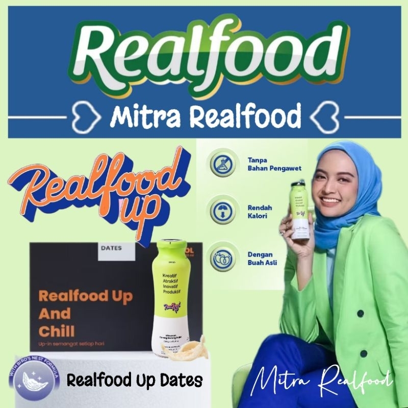 

Realfood Up Rasa Kurma ( Dates ) Minuman Sarang Burung Walet Halal