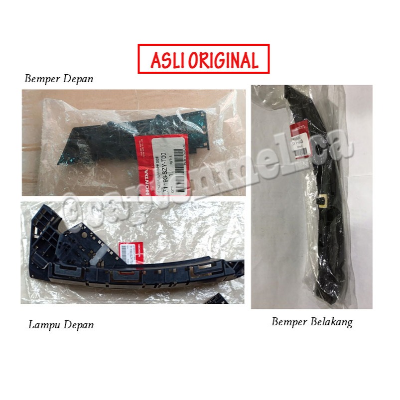 ORI Bracket Breket Bemper Dudukan Braket Bumper spakbor Lampu Depan HONDA FREED sepakbor Pegangan su