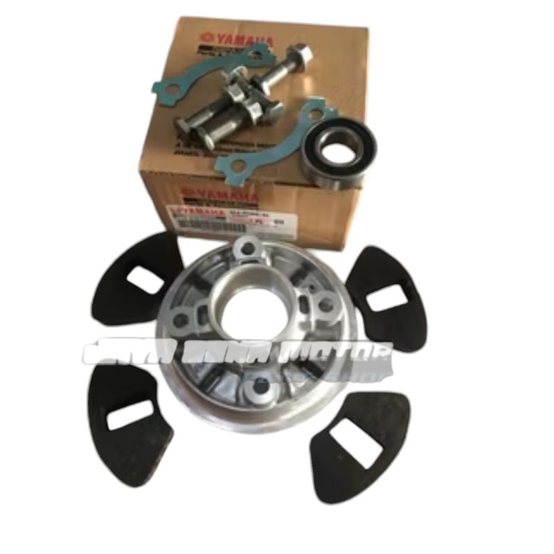Sepaket Dudukan nap gir napgir original yamaha set karet angkatan Dan Baut nap gir Yamaha Rx king Fi