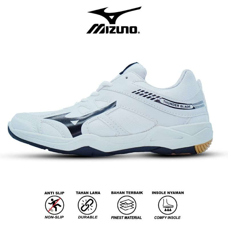 Mizuno Sepatu Voli Pria Terbaru/Sepatu Voli/Sepatu Olahraga Outdoor Ringan/Thunderblade 38-44