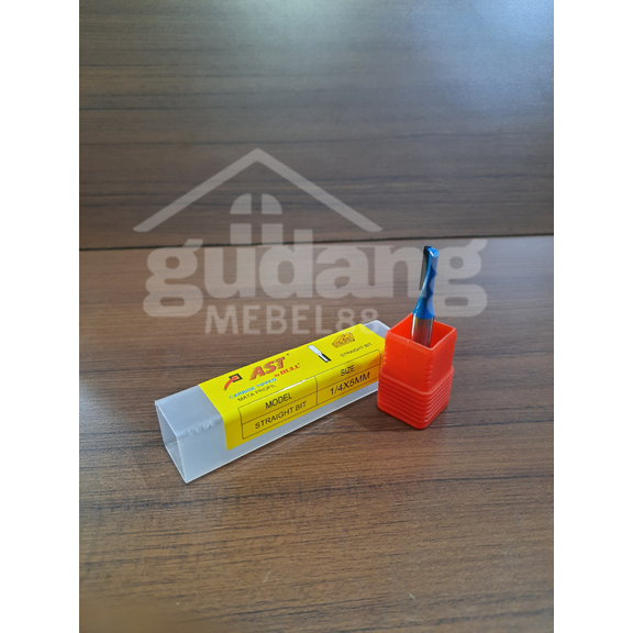 MATA PROFIL STRAIGHT LURUS 1/4" X 5MM | MATA TRIMMER ROUTER