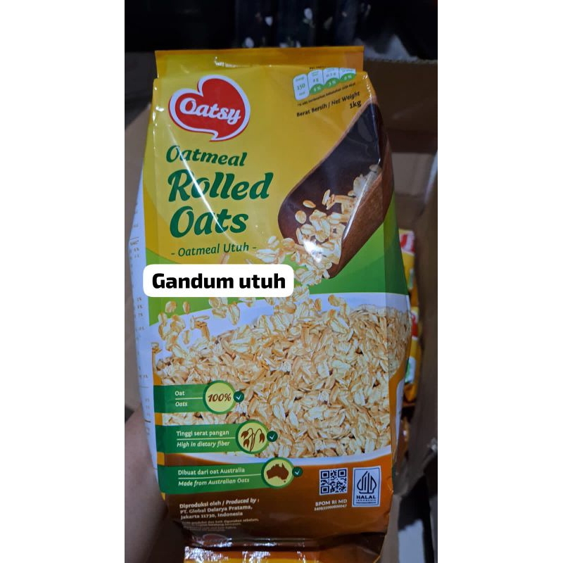 

OatMeal Gandum Utuh 500gr