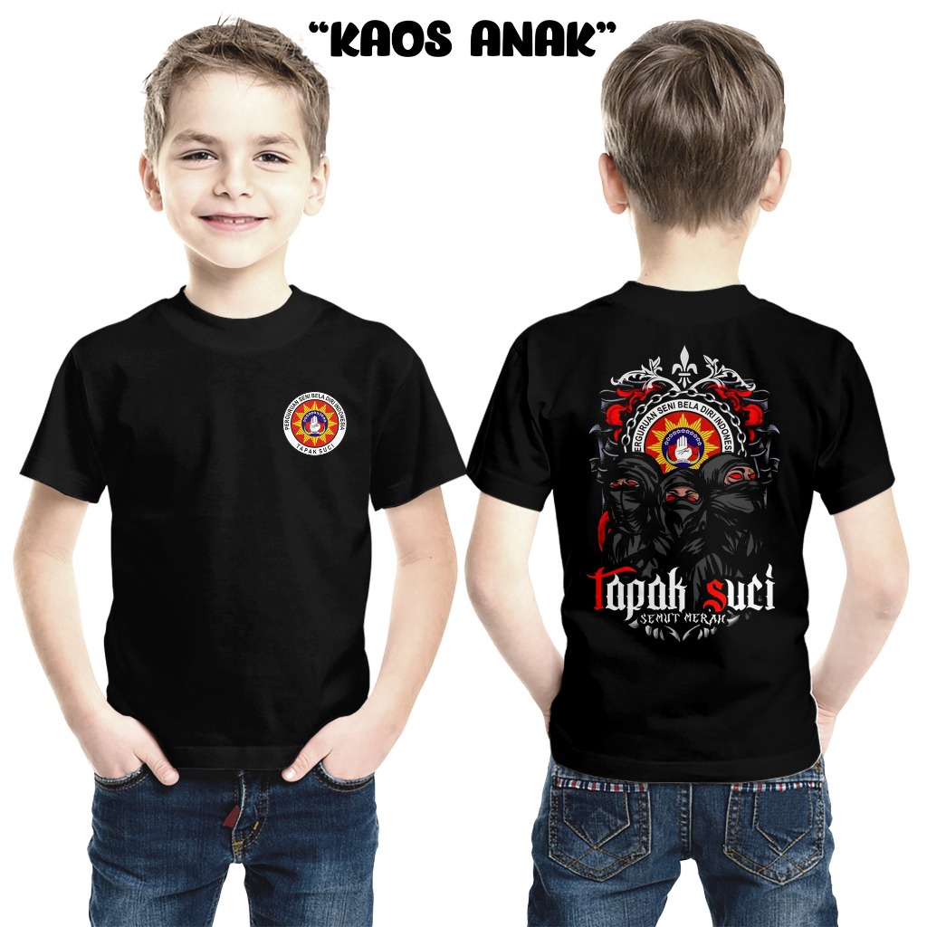 Kaos Tapak Suci  kaos Anak Unisex  Atasan Tearu Tapak Suci