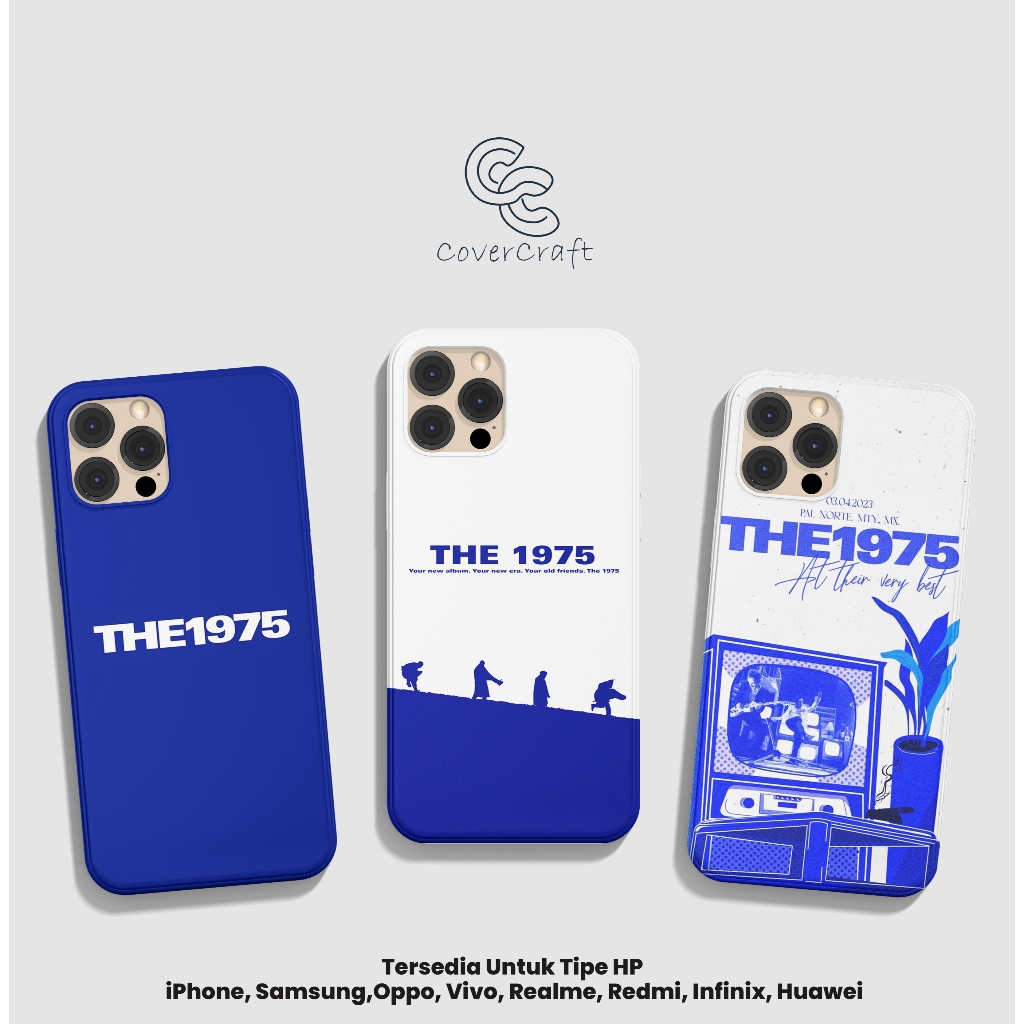 Covercraft The 1975 painting Soft Case / Case ALL TYPE - (Bisa semua tipe hp)