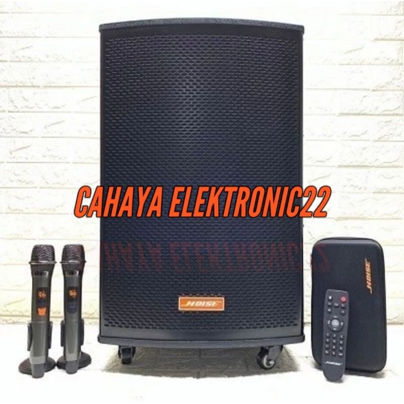 Speaker Portable Wireless Noise 899 Diamond Original 15 inch Bluetooth - USB