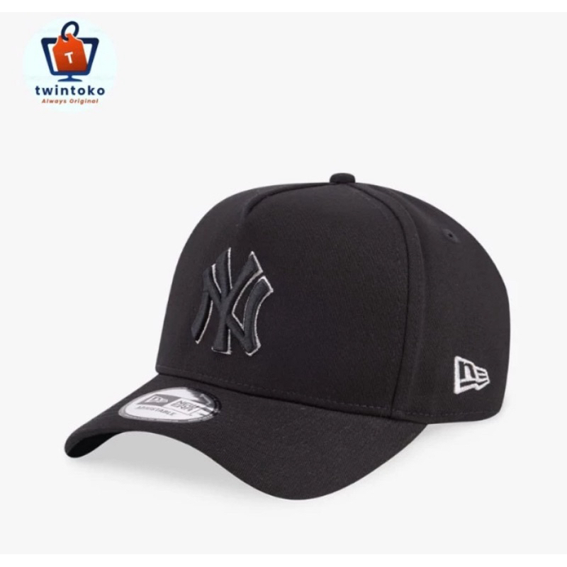 TOPI NEW ERA 940KF NY YANKEES ORIGINAL  - Black Silver