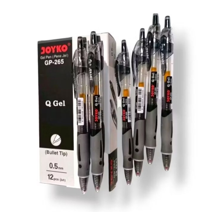 

KODE A7Z6 pulpen cair cetek joyko Q gel pena gel cair cetek joyko Q gel 12 pcs